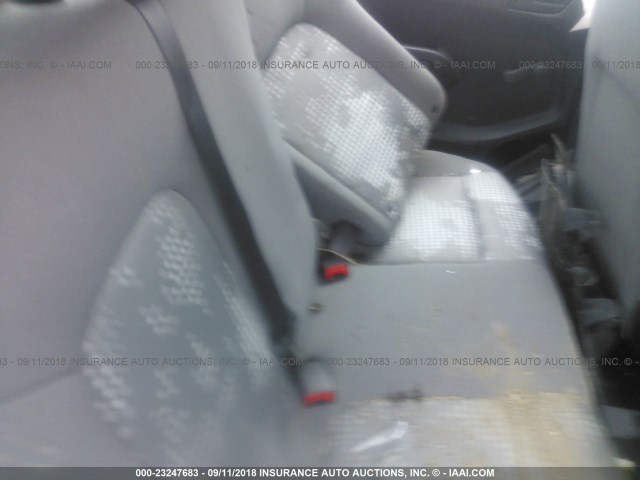 1G1JG6SH0J4107462 - 2018 CHEVROLET SONIC WHITE photo 8