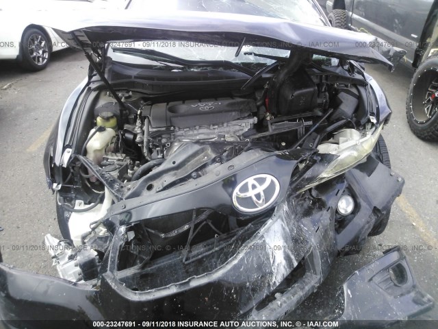 4T1BF3EK9AU071660 - 2010 TOYOTA CAMRY SE/LE/XLE შავი ფოტო 10
