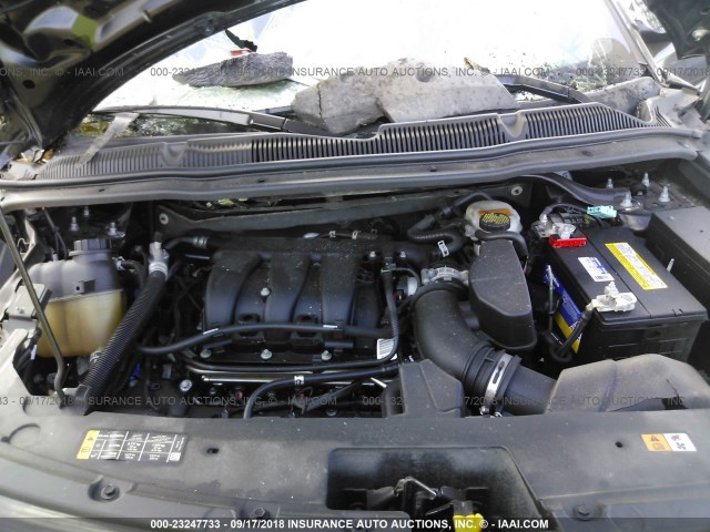 1FM5K8AR2EGC38163 - 2014 FORD EXPLORER POLICE INTERCEPTOR BLACK photo 10