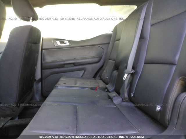 1FM5K8AR2EGC38163 - 2014 FORD EXPLORER POLICE INTERCEPTOR BLACK photo 8