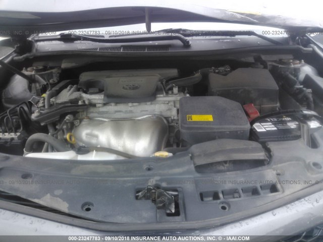 4T1BF1FK0CU043476 - 2012 TOYOTA CAMRY SE/LE/XLE 灰色 照片 10