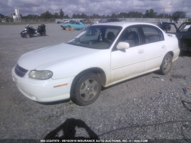 1G1NE52JX3M545638 - 2003 CHEVROLET MALIBU LS თეთრი ფოტო 2