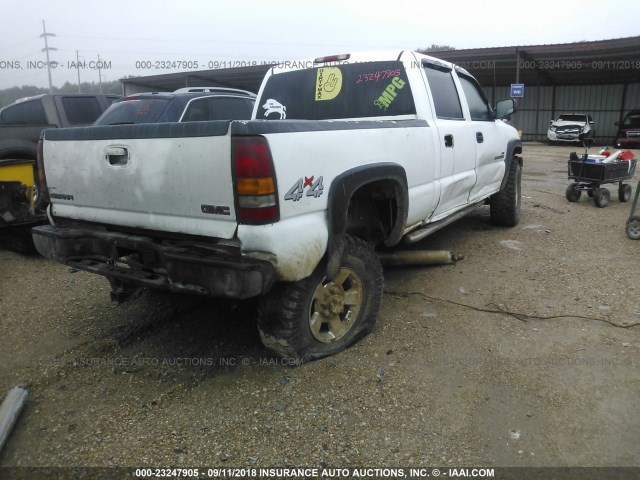 1GTHK23D47F134279 - 2007 GMC SIERRA K2500 HEAVY DUTY WHITE photo 4