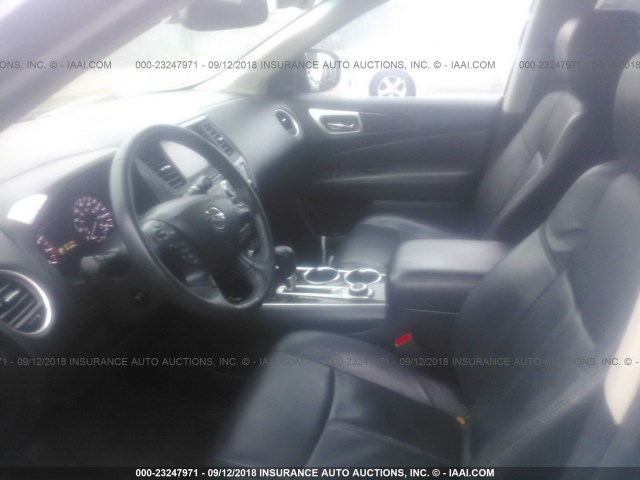 5N1AR2MM1DC622481 - 2013 NISSAN PATHFINDER S/SV/SL/PLATINUM BLACK photo 5