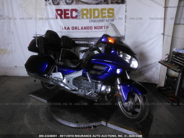 1HFSC47033A201487 - 2003 HONDA GL1800 PURPLE photo 1