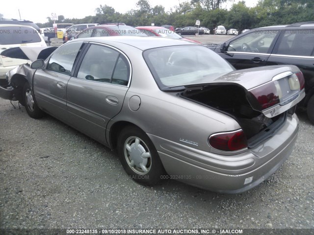 1G4HR54K8YU116399 - 2000 BUICK LESABRE LIMITED TAN photo 3