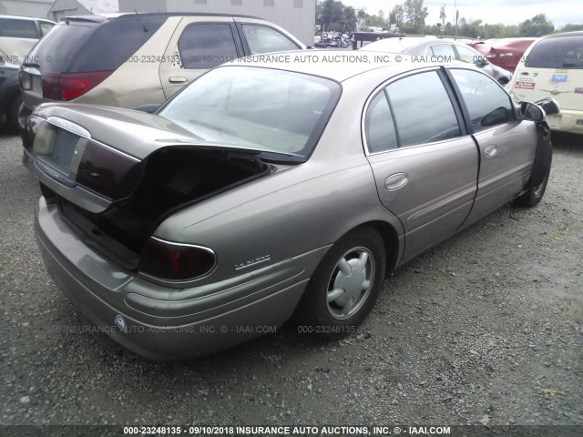 1G4HR54K8YU116399 - 2000 BUICK LESABRE LIMITED TAN photo 4