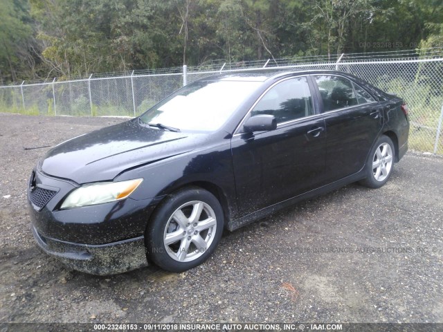 4T1BE46K67U629870 - 2007 TOYOTA CAMRY NEW GENERAT CE/LE/XLE/SE BLACK photo 2