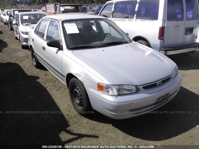1NXBR12EXYZ415209 - 2000 TOYOTA COROLLA VE/CE/LE SILVER photo 1
