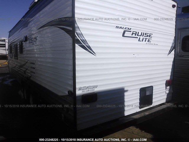 4X4TSMB21G7409682 - 2016 FOREST RIVER SALEM CRUISE LITE  GRAY photo 3