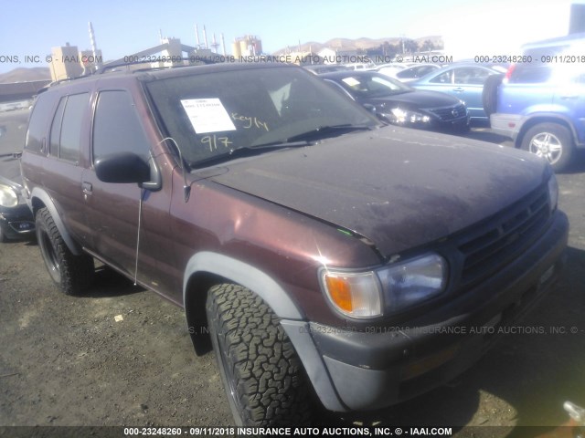 JN8AR05Y6WW225011 - 1998 NISSAN PATHFINDER LE/SE/XE BURGUNDY photo 1