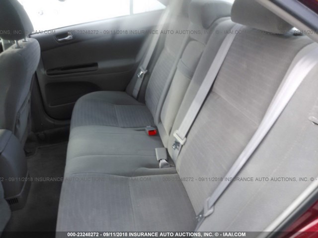 4T1BE32K95U057352 - 2005 TOYOTA CAMRY LE/XLE/SE Bordo foto 8