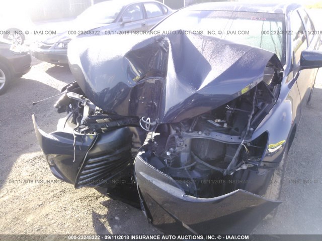 4T1BF1FK4FU890926 - 2015 TOYOTA CAMRY LE/XLE/SE/XSE BLUE photo 6