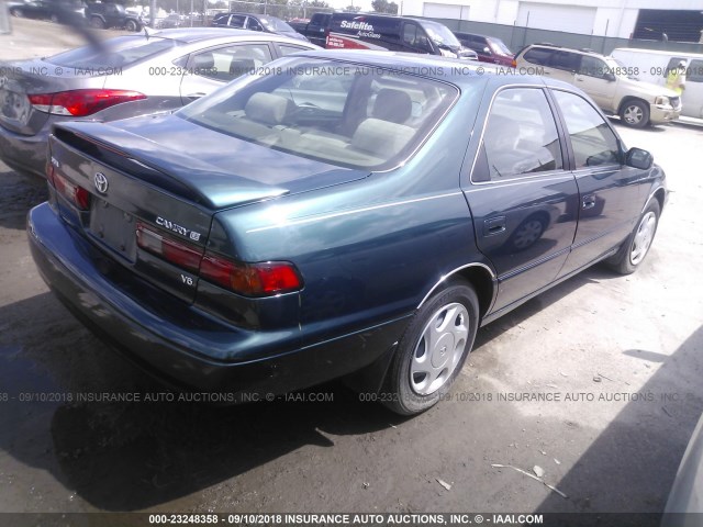 JT2BF22K8V0081671 - 1997 TOYOTA CAMRY LE/XLE GREEN photo 4