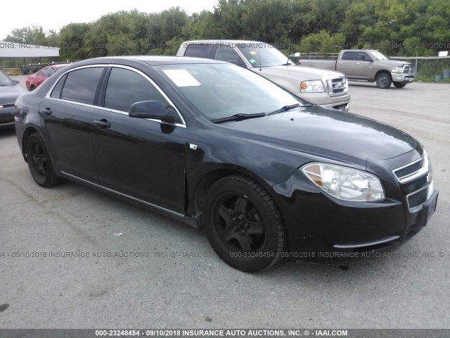 1G1ZH57B68F203044 - 2008 CHEVROLET MALIBU 1LT 黑色 照片 1