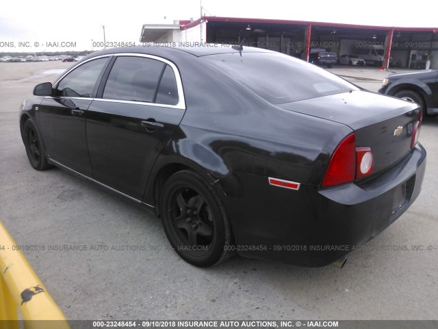 1G1ZH57B68F203044 - 2008 CHEVROLET MALIBU 1LT 黑色 照片 3