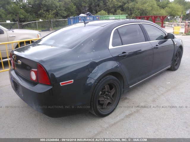 1G1ZH57B68F203044 - 2008 CHEVROLET MALIBU 1LT 黑色 照片 4