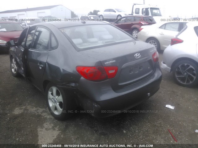 KMHDU46D58U285575 - 2008 HYUNDAI ELANTRA GLS/SE/LIMITED GRAY photo 4