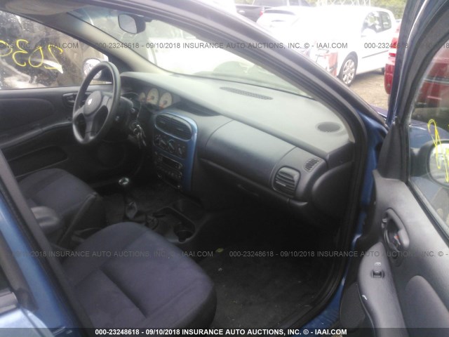 1B3AS56C03D200842 - 2003 DODGE NEON SXT 蓝色 照片 5