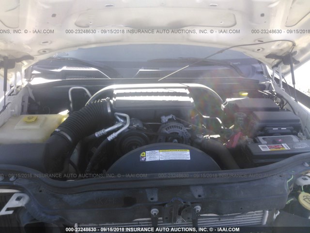 1J8HG48K38C187698 - 2008 JEEP COMMANDER SPORT თეთრი ფოტო 10