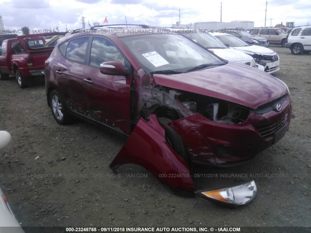 KM8JUCAC4CU540754 - 2012 HYUNDAI TUCSON GLS/LIMITED RED photo 1