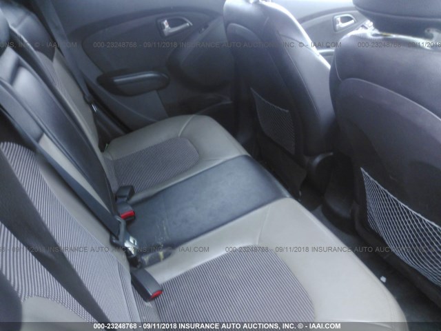 KM8JUCAC4CU540754 - 2012 HYUNDAI TUCSON GLS/LIMITED RED photo 8