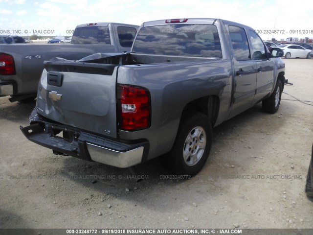 3GCEC13C79G104244 - 2009 CHEVROLET SILVERADO C1500/C1500  LS GRAY photo 4