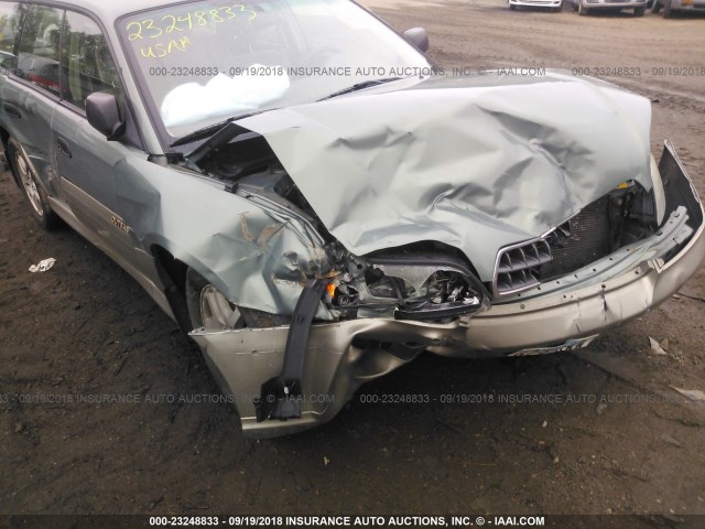 4S3BH675437633781 - 2003 SUBARU LEGACY OUTBACK AWP 绿色 照片 6