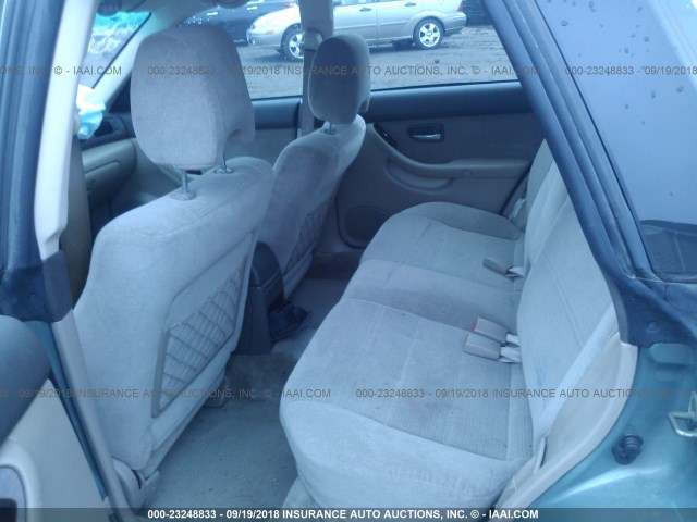 4S3BH675437633781 - 2003 SUBARU LEGACY OUTBACK AWP 绿色 照片 8