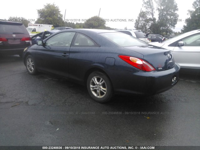 4T1CE38P54U934487 - 2004 TOYOTA CAMRY SOLARA SE/SLE Mavi foto 3
