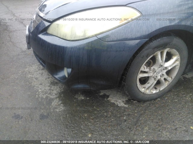 4T1CE38P54U934487 - 2004 TOYOTA CAMRY SOLARA SE/SLE Mavi foto 6