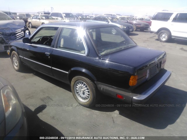 WBAAK8407E8685479 - 1984 BMW 318 I AUTOMATIC BLACK photo 3