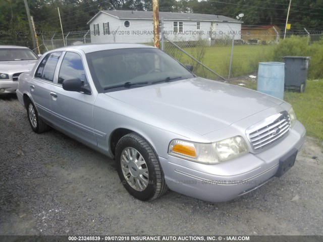 2FAFP74W83X187433 - 2003 FORD CROWN VICTORIA LX SILVER photo 1