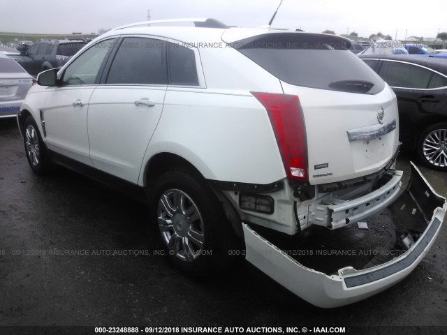 3GYFNAEY0AS574392 - 2010 CADILLAC SRX LUXURY COLLECTION WHITE photo 3