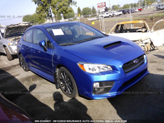 JF1VA1B62H9822323 - 2017 SUBARU WRX BLUE photo 1