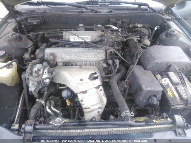 4T1BG12K0TU672741 - 1996 TOYOTA CAMRY DX/LE/XLE GREEN photo 10