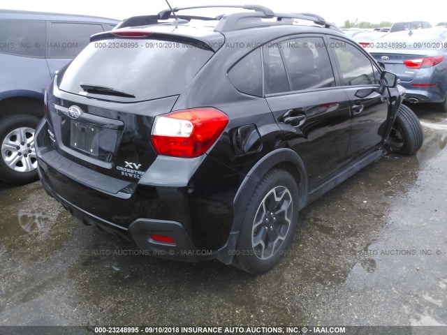 JF2GPAMC2F8298843 - 2015 SUBARU XV CROSSTREK 2.0 LIMITED BLACK photo 4