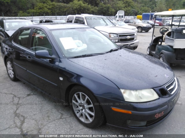 YS3FD49Y551049252 - 2005 SAAB 9-3 ARC Dark Blue photo 1