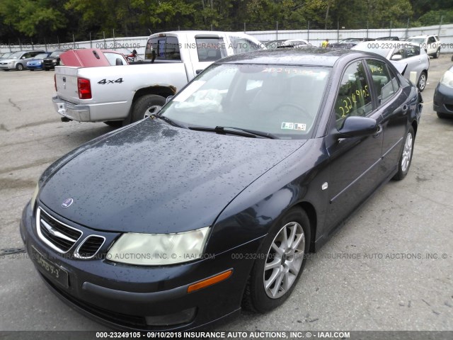 YS3FD49Y551049252 - 2005 SAAB 9-3 ARC Dark Blue photo 2