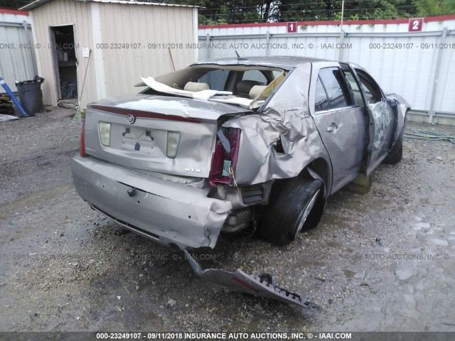 1G6DW67V680132392 - 2008 CADILLAC STS TAN photo 4