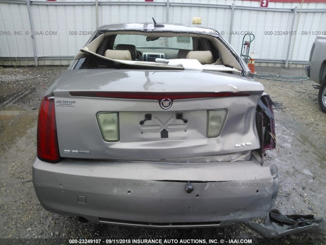 1G6DW67V680132392 - 2008 CADILLAC STS TAN photo 6