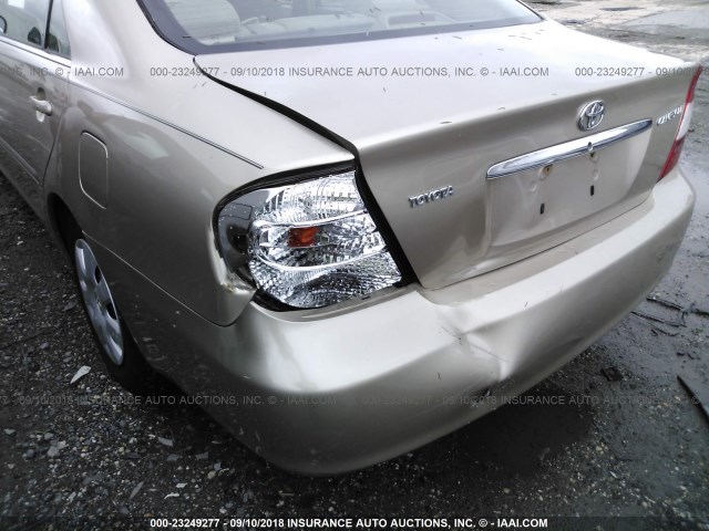 4T1BE32K02U555466 - 2002 TOYOTA CAMRY LE/XLE/SE Алтын фото 6
