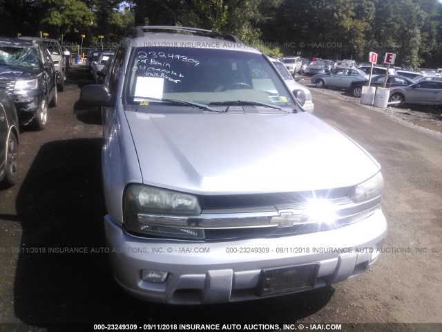 1GNET16S746173522 - 2004 CHEVROLET TRAILBLAZER EXT LS/EXT LT SILVER photo 6