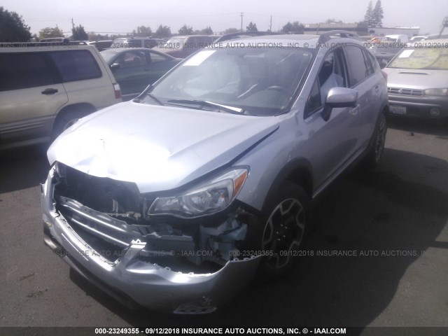 JF2GPABC1HH226148 - 2017 SUBARU CROSSTREK PREMIUM ღია ლურჯი ფოტო 2