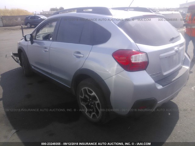 JF2GPABC1HH226148 - 2017 SUBARU CROSSTREK PREMIUM ღია ლურჯი ფოტო 3