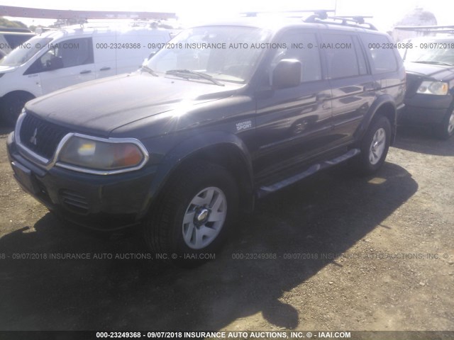 JA4MT31R83J039824 - 2003 MITSUBISHI MONTERO SPORT XLS 黑色 照片 2