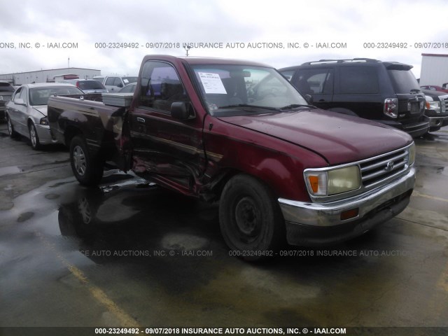 JT4VD10A1R0023728 - 1994 TOYOTA T100 DX RED photo 1