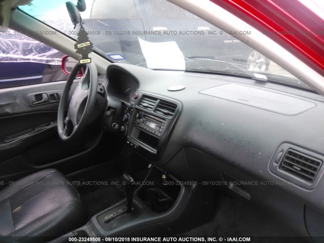 1HGEJ8248XL029323 - 1999 HONDA CIVIC EX RED photo 5