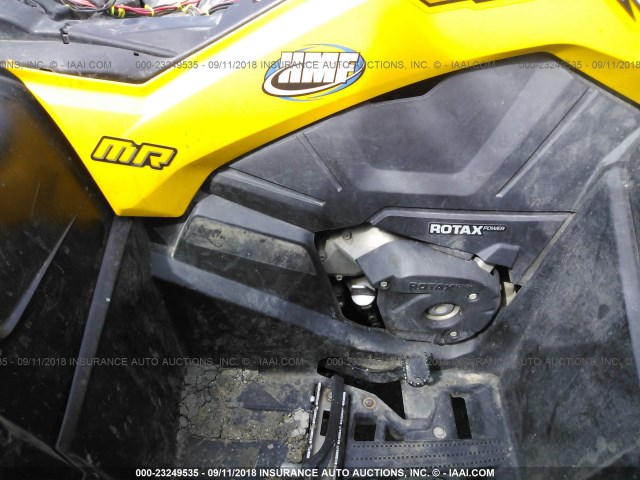 3JBLWAN22FJ000426 - 2015 CAN-AM OUTLANDER 800R X MR YELLOW photo 8