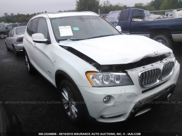 5UXWX9C50D0A31290 - 2013 BMW X3 XDRIVE28I WHITE photo 1